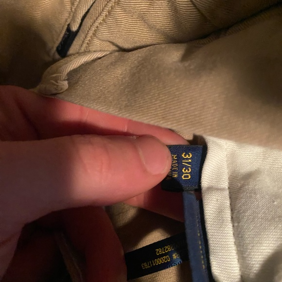 Ralph Lauren Khaki Pants 31 Waist 30 Length - Picture 2 of 4